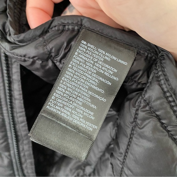 NWT The North Face Thermoball Trek Vest Puffer Embroidery Black Trekker Logo - Picture 8 of 14
